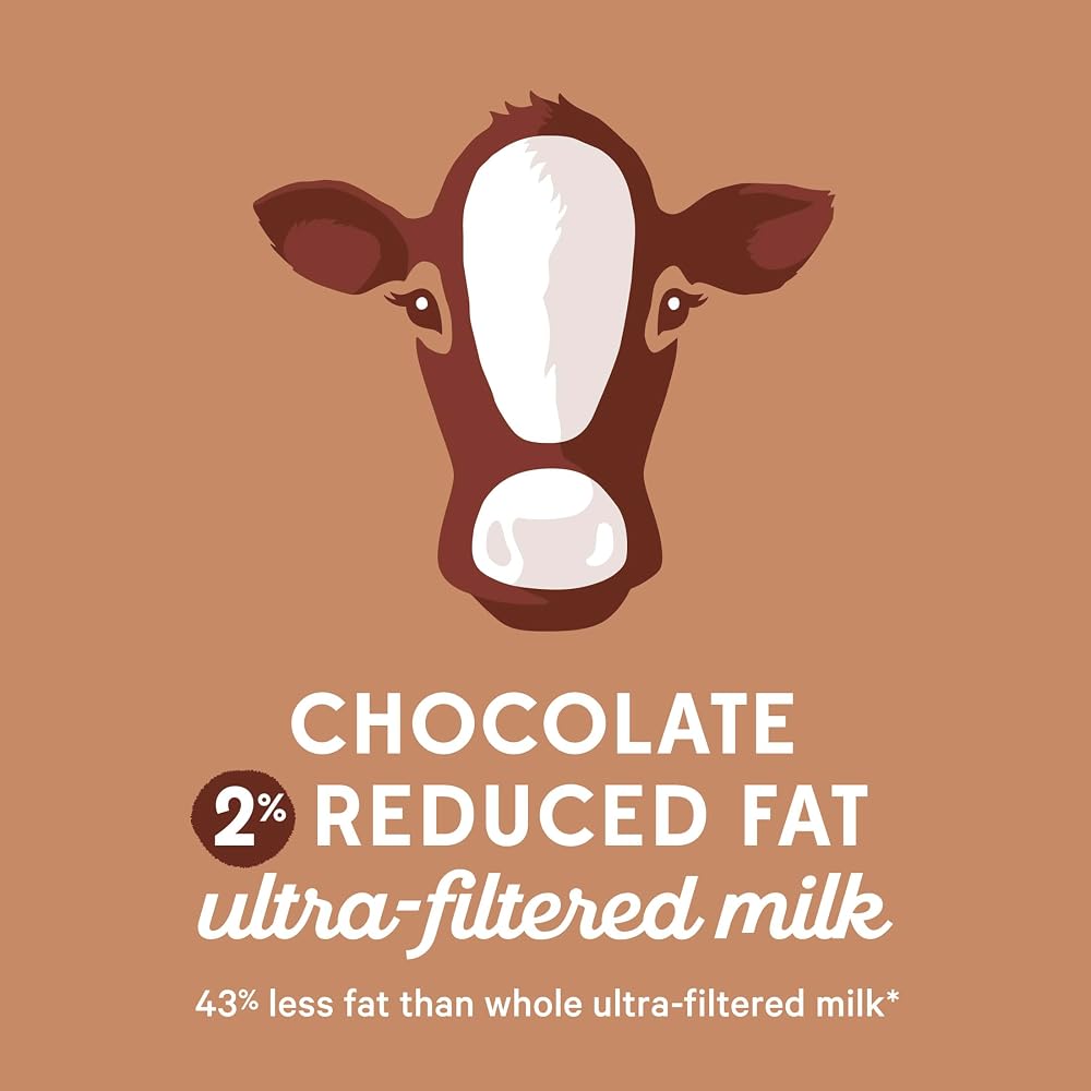 fairlife 2% Chocolate Ultra-Filtered Milk. Lactose Free. 52 fl oz