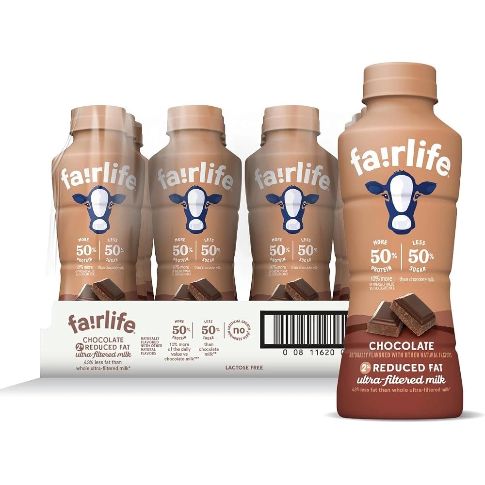fairlife YUP! Low Fat. Ultra-Filtered Milk. Rich Chocolate Flavor. All Natural Flavors (Packaging May Vary). 14 Fl Oz (Pack of 12)