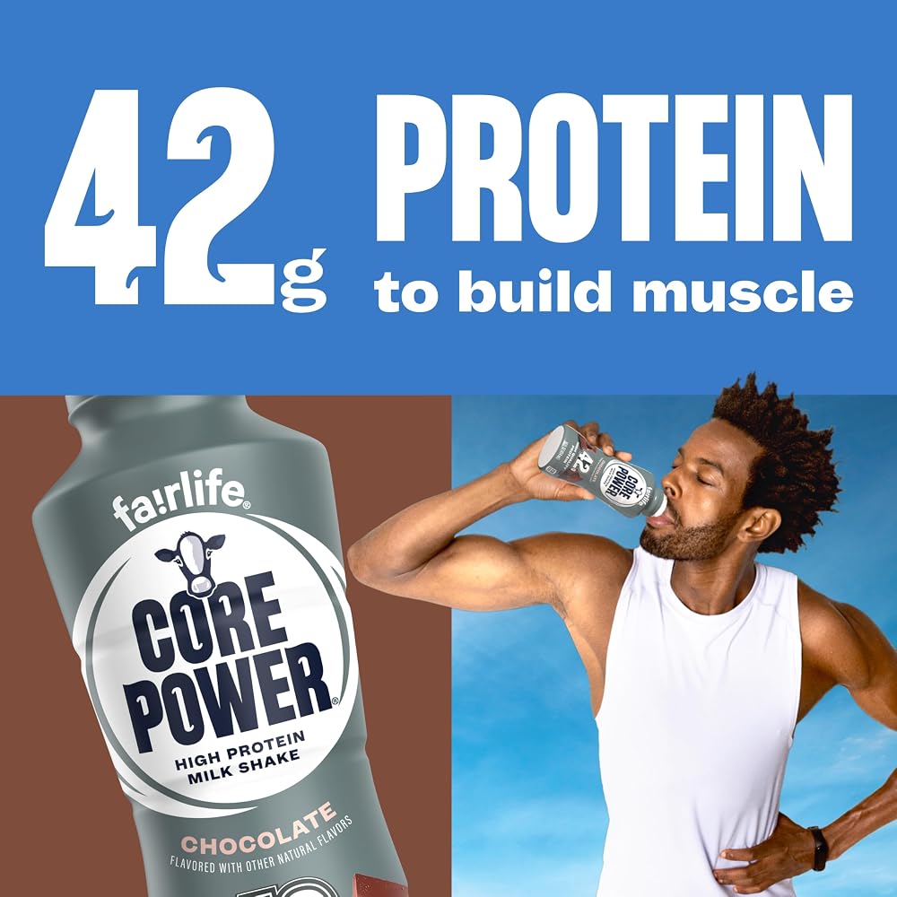 Core Power Elite High Protein Shake (42g). Chocolate. 14 Fl oz